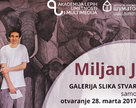 Posetite samostalnu izložbu Miljana Jotića