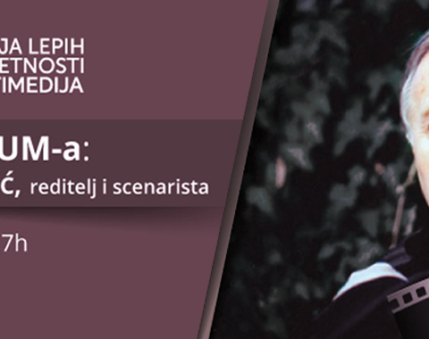 Gost ALUM-a: Reditelj i scenarista Vlatko Gilić