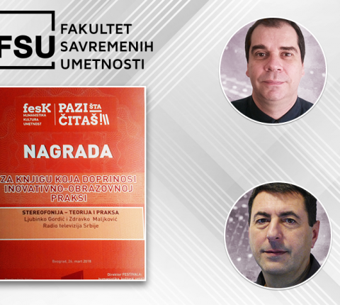 Profesori FSU dobili vrednu nagradu za svoju knjigu