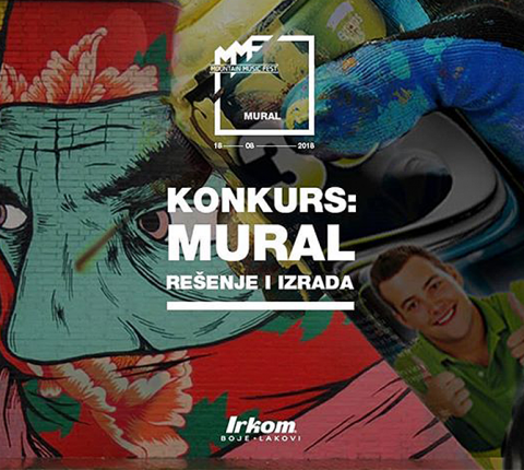 Osmislite idejno rešenje za oslikavanje betonskog zida na Mountain Music Festu