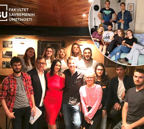 Sloboda Mićalović glumi u filmu studenata Fakulteta savremenih umetnosti