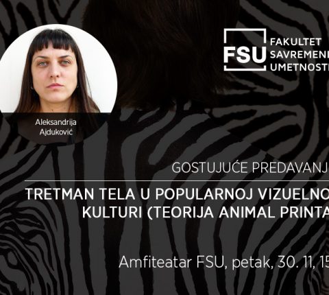 Gostujuće predavanje na FSU: Tretman tela u popularnoj vizuelnoj kulturi (animal print)