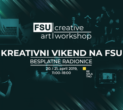 Dođite na besplatne kreativne vikend-radionice za srednjoškolce na FSU