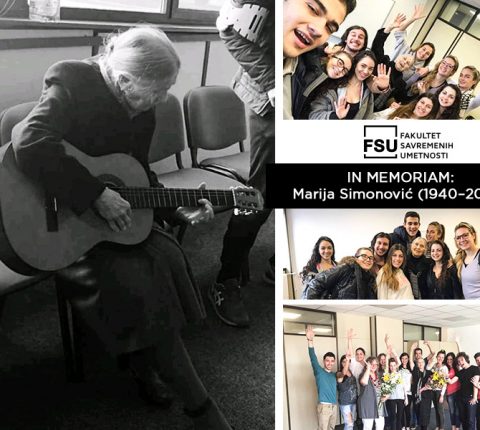 IN MEMORIAM: Marija Simonović (1940 – 2020): NEKRUNISANA  VLADARKA  TEHNIKE  GLASA