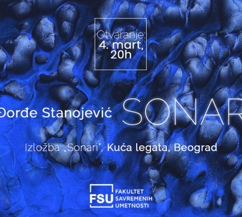 Izložba „Sonari” Đorđa Stanojevića 4. marta u Kući legata