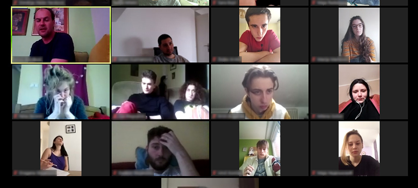 Live stream predavanje Pozorišna gluma 2