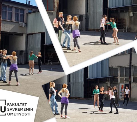 Pogledajte kako vežbaju studenti glume po povratku na fakultet