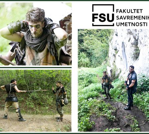 Studenti glume sa FSU deo glumačke ekipe filma „Rođenje”