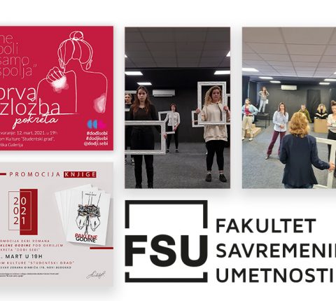 Promocija knjige i performans mladih glumaca sa FSU u DK „Studentski grad”
