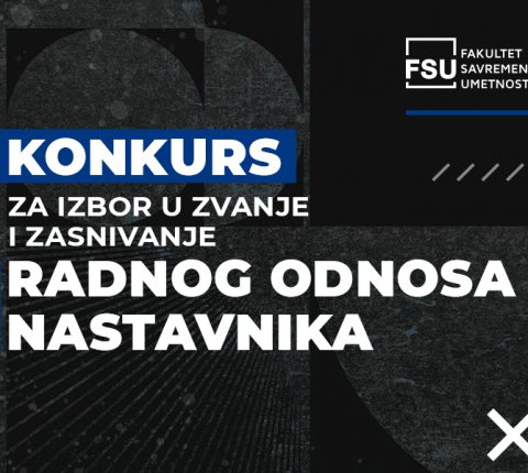 Konkurs za izbor u zvanje i zasnivanje radnog odnosa nastavnika