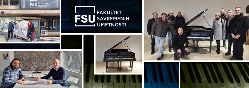 FSU darovao dva polukoncertna klavira institucijama kulture u Gračanici
