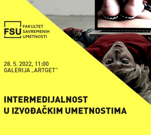 Masterklas „Intermedijalnost u izvođačkim umetnostima” u Galeriji „Artget” 28. maja