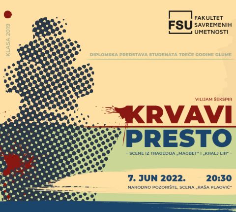 „Krvavi presto” u izvedbi studenata FSU na sceni Narodnog pozorišta