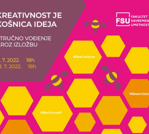 Pogledajte radove studenata vizuelnih umetnosti uz stručno vođenje kroz izložbu