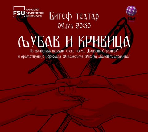 Predstava „Ljubav i mržnja” na sceni Bitef teatra