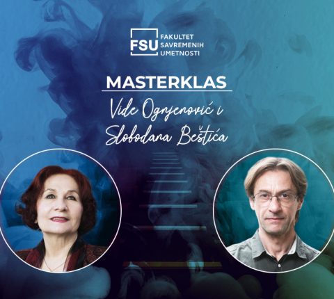 FSU vam poklanja: masterklas Slobodana Beštića i Vide Ognjenović 19. i 25. januara