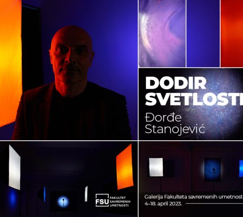 Izložba Đorđa Stanojevića „Dodir svetlosti” u Galeriji FSU