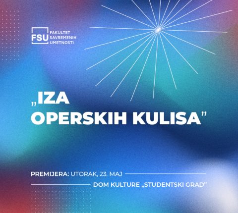 Premijerno izvođenje opere „Iza operskih kulisa” u Domu kulture „Studentski grad”