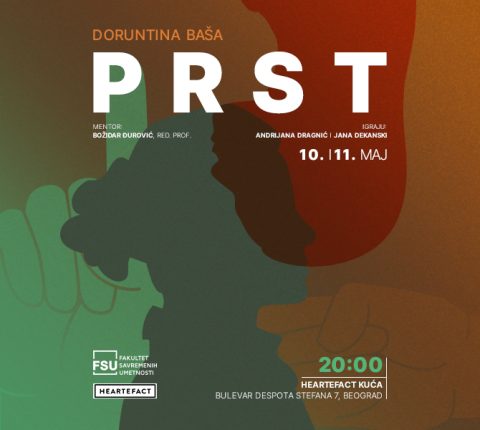 Predstava „PRST” u izvedbi studentkinja I godine master studija FSU