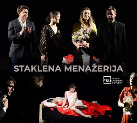 STUDENTI prve godine master studija GLUME SA FSU IZVELI PREDSTAVU „Staklena menažerija”