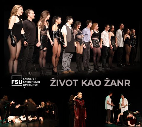Studenti treće godine glume sa FSU izveli predstavu „Život kao žanr”