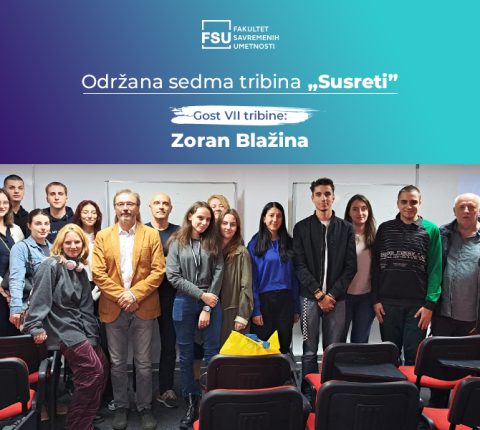 USPEŠNO ODRŽANA SEDMA TRIBINA POD NAZIVOM „SUSRETI” – GOST FSU ZORAN BLAŽINA