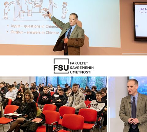 Profesor Glas predstavio budućnost AI-ja ITS, ITHS i FSU učenicima, studentima i zaposlenima na inspirativnom predavanju