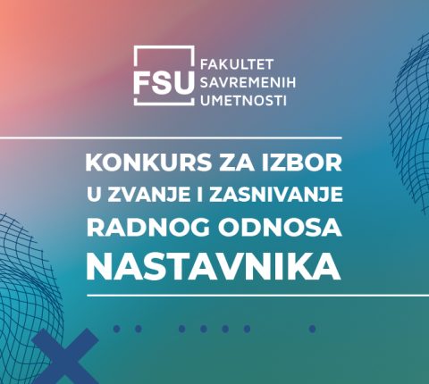 KONKURS ZA IZBOR U ZVANJE I ZASNIVANJE RADNOG ODNOSA NASTAVNIKA