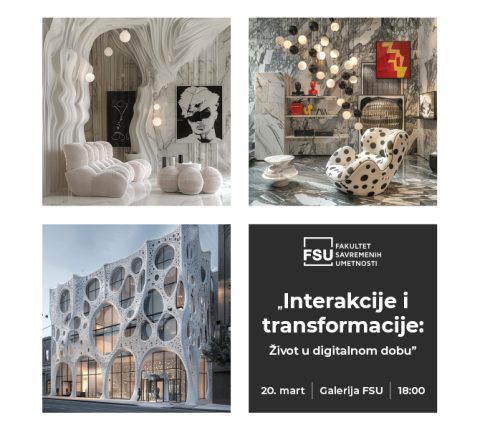 Svečano otvaranje izložbe „Interakcije i transformacije: Život u digitalnom dobu”