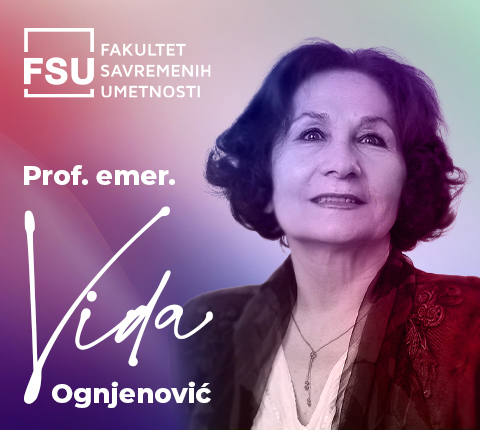 Master studije glume 2024/25: Čuvena Vida Ognjenović, profesor emeritus, na čelu master studija glume