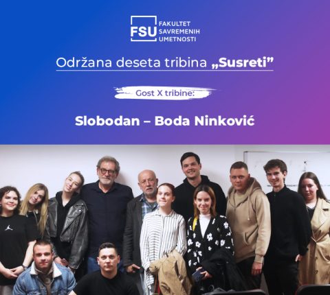 Uspešno održana deseta po redu tribina „Susreti”: Gost glumac Slobodan – Boda Ninković