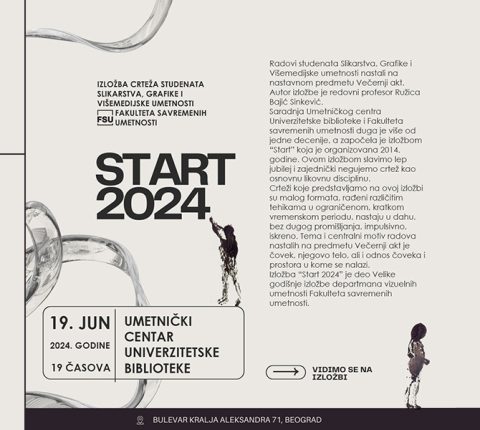 IZLOŽBA ,,START 2024″ OTVARA VRATA UMETNIČKOM SVETU
