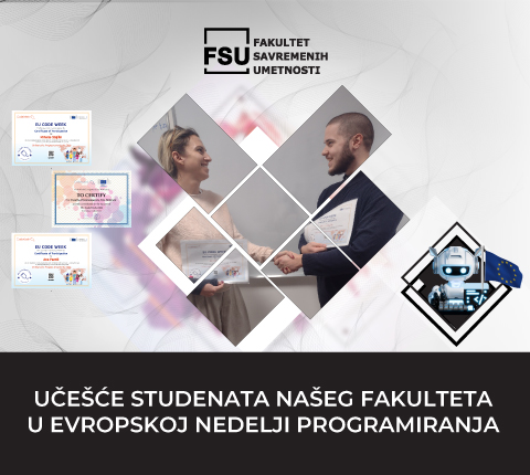 Uspešno učešće studenata FSU u Evropskoj nedelji programiranja