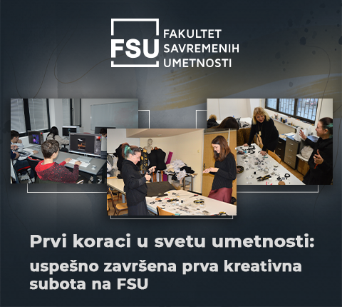 Prvi koraci u svetu umetnosti: uspešno završena prva kreativna subota na FSU