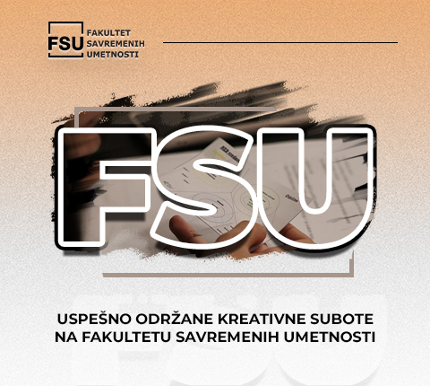 Uspešno održan novi ciklus Kreativnih subota na Fakultetu savremenih umetnosti!