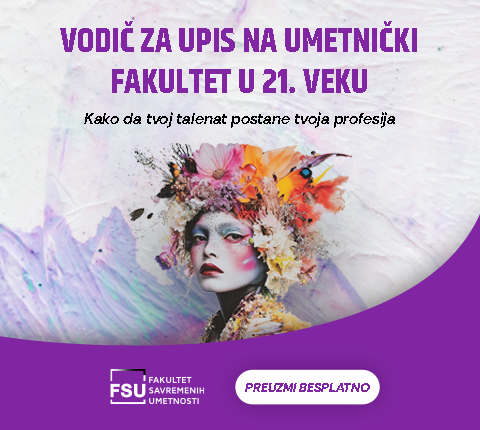 Objavljen besplatan vodič za sve koji žele da upišu umetnički fakultet