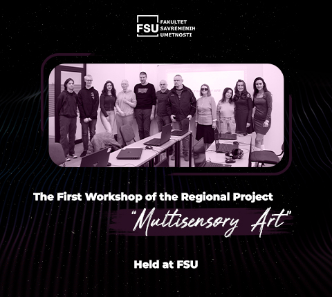 First Workshop of the Regional Project “Multisensory Art” Held at FSU:  Sound and Object – April 3 and May 8, 2025