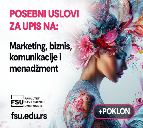 🎨 Kreativni maj na FSU: Posebni uslovi za upis + poklon dobrodošlice za nove studente!