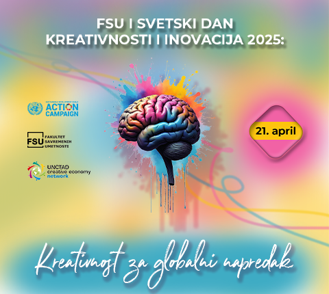 FSU I SVETSKI DAN KREATIVNOSTI I INOVACIJA 2025: KREATIVNOST ZA  GLOBALNI NAPREDAK