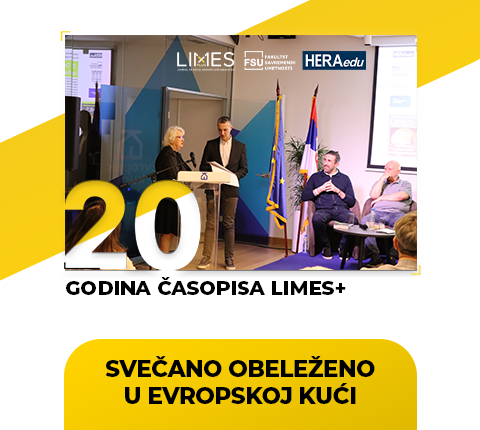 DVADESET GODINA ČASOPISA LIMES+ SVEČANO OBELEŽENO U EVROPSKOJ KUĆI