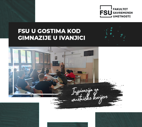 FSU u gostima kod Gimnazije u Ivanjici: Inspiracija za umetničke karijere