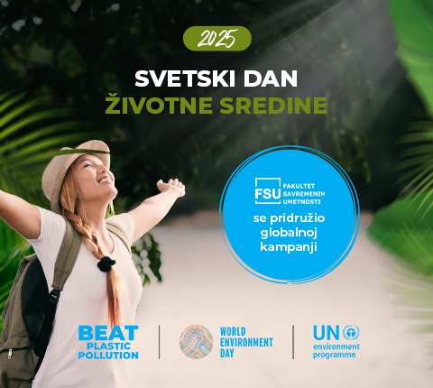 Svetski dan životne sredine 2025: Fakultet savremenih umetnosti se pridružio globalnoj kampanji