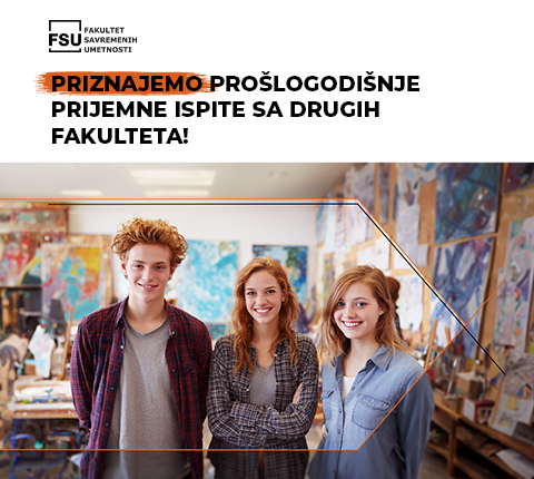 Priznajemo prošlogodišnje prijemne ispite sa drugih fakulteta!