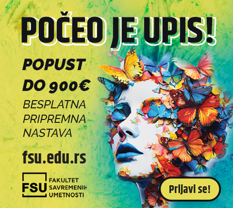 Počeo je upis na Fakultet savremenih umetnosti – Popust do 900 € i besplatna priprema za prijemni!