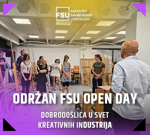 🎓 Održan FSU OPEN DAY – Dobrodošlica u svet kreativnih industrija