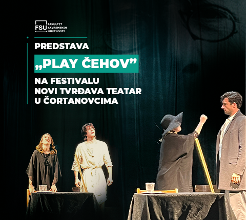Predstava „Play Čehov” na festivalu Novi tvrđava teatar u Čortanovcima