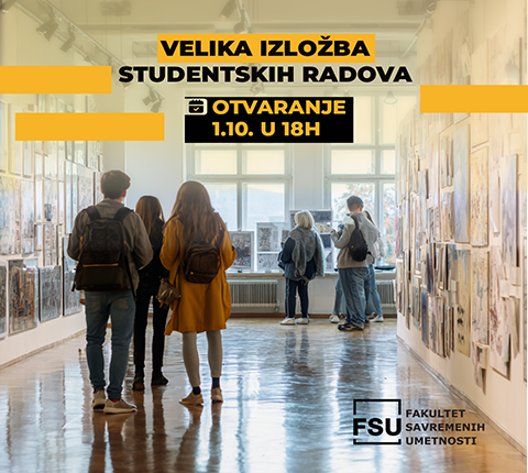 ČEKAMO VAS NA OTVARANJU VELIKE GODIŠNJE IZLOŽBE