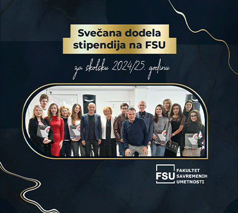 Svečana dodela stipendija na FSU za školsku 2024/25. godinu