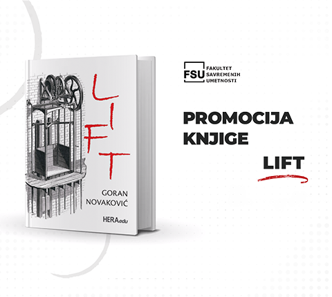 Predavanje o romanu „Lift“ na Sajmu knjiga u Beogradu