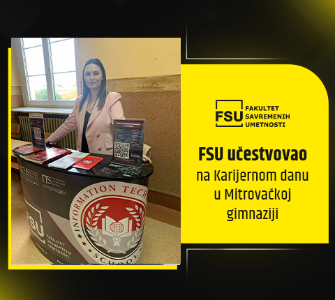 FSU učestvovao na Karijernom danu u Mitrovačkoj gimnaziji